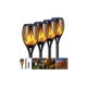 thumbnail image 1 of Pack 4 Antorchas Solares LED Estilo Llama Viva Para Jardín Exterior, 1 of 7