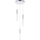 thumbnail image 3 of Lámpara Colgante Elegant Lighting Ruelle 3 Luces Cromo 120V, 3 of 4