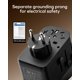 thumbnail image 2 of Adaptador de Viaje MOMAX 65W GaN Universal 125-250V, 2 of 8