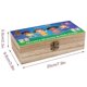 thumbnail image 2 of Chu Chu TV Caja Organizadora de Madera Rústica - Caja Decorativa Multifuncional para Escritorio, Hogar, Oficina, Joyas y Manualidades, 2 of 6