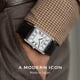 thumbnail image 2 of Reloj SEIKO SWR049 Essentials para hombre con esfera blanca y correa de piel, 2 of 7
