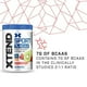 thumbnail image 2 of Suplemento Scivation XTEND Sport BCAA en polvo 30 porciones, 2 of 3