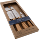 thumbnail image 1 of LAGUIOLE 3 CUCHILLOS COCINA MANGO MADERA OLIVO (Caja Kraft), 1 of 3