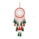 thumbnail image 1 of Arte De Pared Colgante Boho Atrapasueños Rojo Verde, 1 of 3