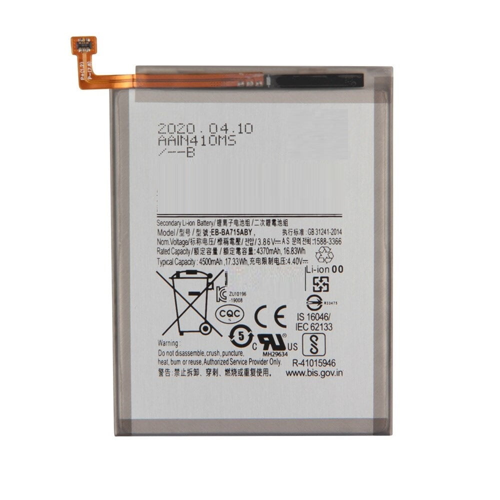 Genérico - Batería Compatible Con La Marca Samsung Galaxy A71