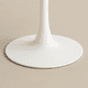 thumbnail image 3 of Mesa Tulip Redonda de Cuarzo Calacatta Soft Base Blanco 100cm, 3 of 3