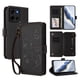 thumbnail image 1 of Funda Cartera Mariposa para [Motorola Moto G 2025 5G] con Soporte y Cremallera Negro, 1 of 6