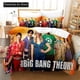 thumbnail image 1 of Big Bang Theory Bedding SetDuvet Cover Comforter Bed Set Quilt Cover Pillowcase Boys Girls Adults, 1 of 5