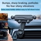 thumbnail image 2 of Soporte de teléfono para coche con rotación de 360 grados, soporte metálico manos libres con clip para rejilla de ventilación, compatible con todos los smartphones iPhone y Android-Negro, 2 of 6