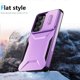 thumbnail image 4 of Funda Resistente para Samsung Galaxy S24 con Tapa Deslizante y Protección Militar Morado, 4 of 6
