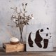 thumbnail image 3 of Plantilla de panda reutilizable de mylar para manualidades, 3 of 5