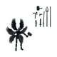 thumbnail image 1 of Figura De Acción Articulado Dummy 13 Diy Negro, 1 of 3