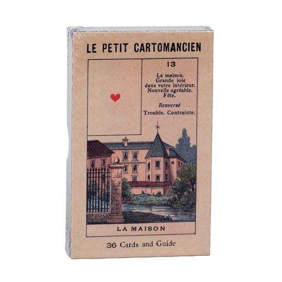 Baraja Oracle Vintage Vieux Monde Express Le Petit Cartomancien