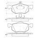 thumbnail image 2 of Pastillas Freno para auto Mazda 6 2002-2008 Trasero, 2 of 5