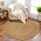 thumbnail image 2 of Area Rug Savi Home tejida a mano en yute trenzado festoneado, 120 cm, 2 of 9