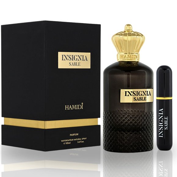 Perfume Hamidi Insignia Sable de 105 ml, unisex, duradero