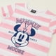 thumbnail image 3 of Polera Manga Corta Niña Rosado Rayas Minnie Smile Disney, 3 of 4