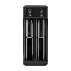 Magideal - De Batería Usb Con Indicador Led Para 3.7V/4.2V Litio 18650 14500 2 Ranuras