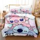 thumbnail image 1 of v1508 Bed Sheets Stitch Lilo and Stitch Cute Cartoon Duvet Cover Anime Warm Set Bedding Bedroom Room Decoration Large E Bed Size Printing 3-Piece Bedding Set (1 Duvet Cover + 2 Pillow Shams) Bed Sheet, 1 of 5