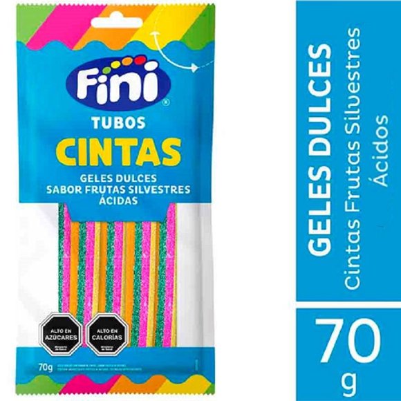Cintas Frutas Silvestres  Ácidas 70 g, 70 g