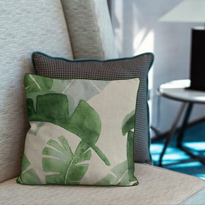 Hebra - Cojin Lino Look Botanica 45X45 Palmera
