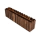 thumbnail image 4 of Maceta de madera maciza, contenedor de plantas, accesorios rectangulares para balcón, caja de madera rústica, macetero para exteriores para ventana de Pequeño, 4 of 5