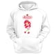thumbnail image 1 of Polerón Canguro Frutillita Blanco Talla S Unisex, 1 of 3