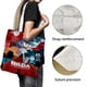 thumbnail image 3 of Hilda Bolso de tela con estampado de lienzo para mujer, bolsa de compras reutilizable y estética, con cremallera interior, regalo para mujer,38*45cm., 3 of 6