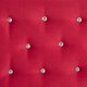 thumbnail image 4 of Respaldo Cama Diamond 1.5 Plaza Felpa Rojo, 4 of 4