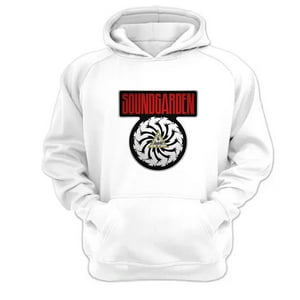 Genérico - Polerón Canguro Soundgarden Blanco Talla Xs Unisex