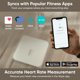 thumbnail image 4 of Báscula Inteligente Wyze Scale X Butterfly Blanca Bluetooth 400 kg, 4 of 7