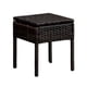 thumbnail image 5 of Taburete para terraza símil rattan cojín impermeable PACK X2, 5 of 5