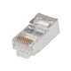 thumbnail image 1 of Conectores modulares Triplett CAT6-HSPS-FP CAT6 RJ45 blindados, 1 of 2