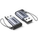thumbnail image 1 of Adaptador UGREEN USB C hembra a USB macho de 10 Gbps, paquete de 2, gris, 1 of 8