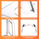 thumbnail image 4 of Escabel para Inodoro AZM Displays de 18 cm Acrílico Transparente, 4 of 7