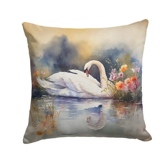 Cojín Swan Lavable A Máquina 14 X 14 Cm