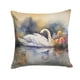 thumbnail image 1 of Cojín Swan Lavable A Máquina 14 X 14 Cm, 1 of 6