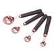thumbnail image 1 of Juego De Cucharas Medidoras Con Mango De Madera Para Té, Accesorios Para Alimentos Líquidos Secos, 4 Cucharas Medidoras, 1 of 5