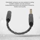 thumbnail image 3 of Cable Adaptador de Audio Heayzoki 4.4mm Macho a 3.5mm Hembra, 3 of 9
