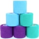 thumbnail image 1 of Venda cohesiva autoadhesiva KEQCQE de 2 pulgadas, azul, 6 rollos, 1 of 3