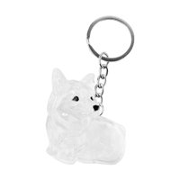 Ioensy - Llavero Con Forma De Perro, Botella Para Guardar Pelo De Mascota, Regalo De Condolencia Para Niñas, Mujeres Y Hombres, Corgi