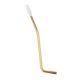 thumbnail image 2 of 6mm Guitarra Tremolo Arm Bar Golpe Eléctrico Con El Casquillo Blanco Y Oro, 2 of 3