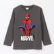 thumbnail image 1 of Polera Manga Larga Niño Spiderman Pose Gris Marvel, 1 of 4