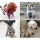 thumbnail image 3 of Zapatos para perros de compañía, 4 zapatillas deportivas de lona para cachorros, paseos al aire libre, fundas protectoras para patas de perro para deportes y carreteras calientes, 3 of 4