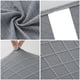 thumbnail image 4 of Funda elástica de jacquard para banco de comedor - Funda extraíble y antipolvo, 4 of 7