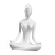 thumbnail image 5 of Figura De Yoga De Cerámica Adorno Estatua Escultura Jardín Zen Decoración De Escritorio Estilo-09, 5 of 5