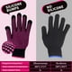 thumbnail image 3 of guantes resistentes al calor con almohadillas de silicona (nuevos y mejorados), guantes profesionales resistentes al calor para peinar, rizar, planchar y cepillos de aire caliente, talla universal., 3 of 8