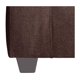 thumbnail image 5 of Sofá Seccional Turín 3-1 Cuerpo + Pouf Tela Chocolate, 5 of 6