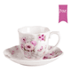 thumbnail image 3 of Juego de 6 tazas de porcelana 200 ML con plato floral gua..., 3 of 3