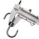 thumbnail image 3 of Ganchos para carne ARTOYS SUS304 de acero inoxidable, paquete de 10 unidades, 8 cm, 3 of 7